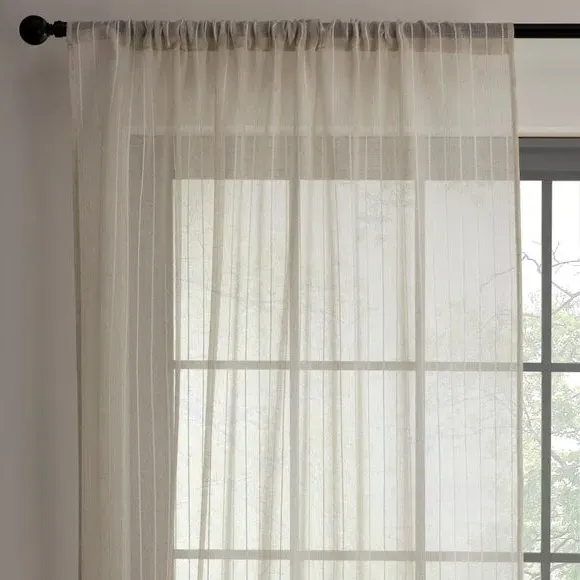 Slot Top Voile Panel - Linen image
