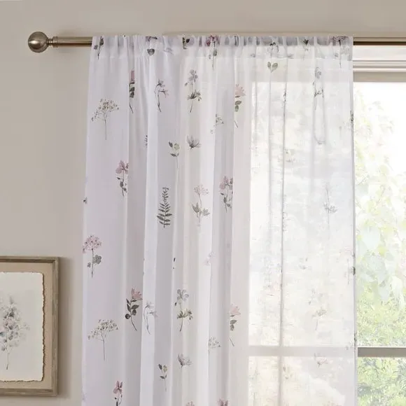 Slot Top Voile Panel - Multicolor, Polyester image