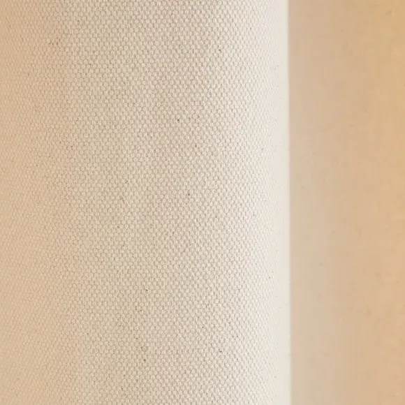 Slot Top Voile Panel - Natural, Cotton