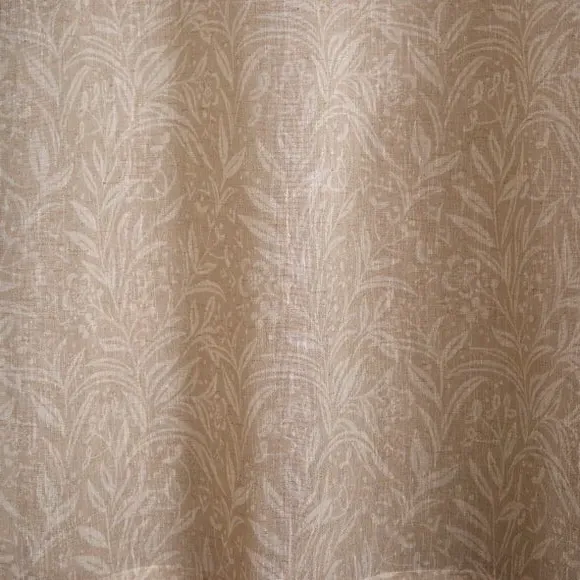 Slot Top Voile Panel - Natural, Polyester Linen