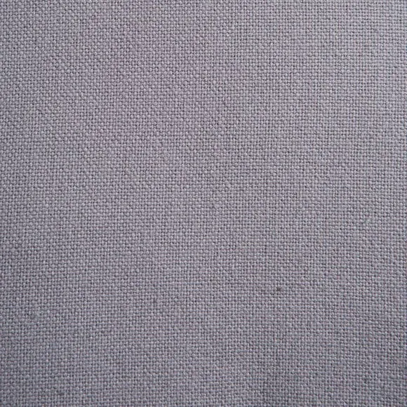 Slub Cushion with Zip Fastening - Grey, Cotton