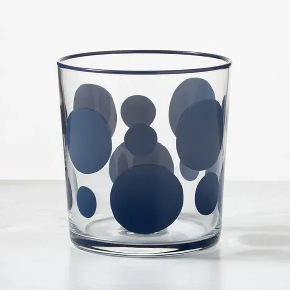 Small Glass Tumbler - Blue, Soda Lime Glass image
