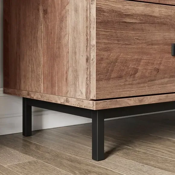 Small Sideboard with Drawers - Pine Effect