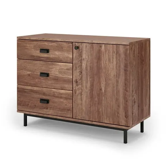 Small Sideboard with Drawers - Pine Effect