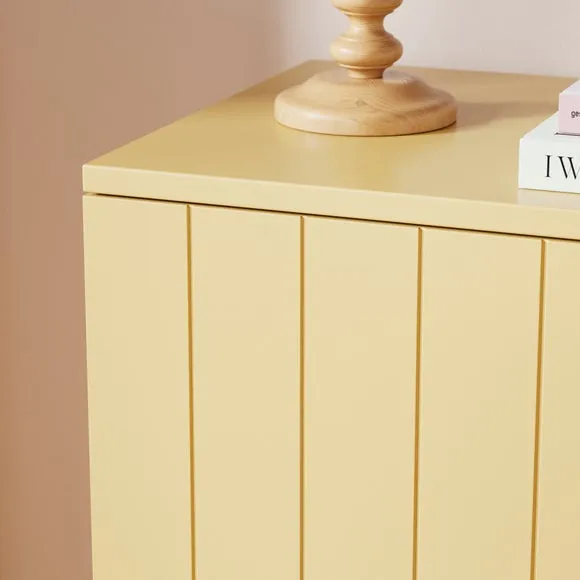Small Sideboard with Scallop Detail - Primrose