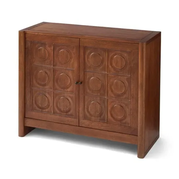 Small Sideboard with Storage - Dark, Mango Wood