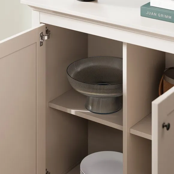 Small Sideboard with Storage - Natural, Wood