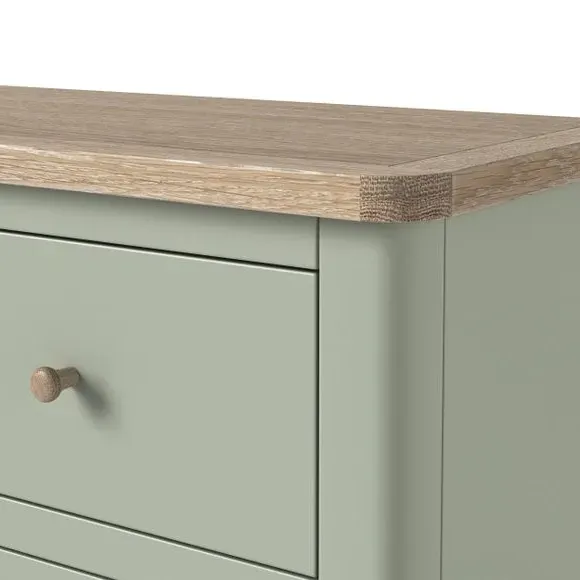 Small Sideboard with Storage - Sage, Wood