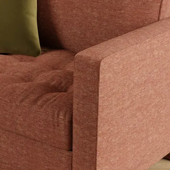 Snuggle Chair Fully Upholstered - Terracotta