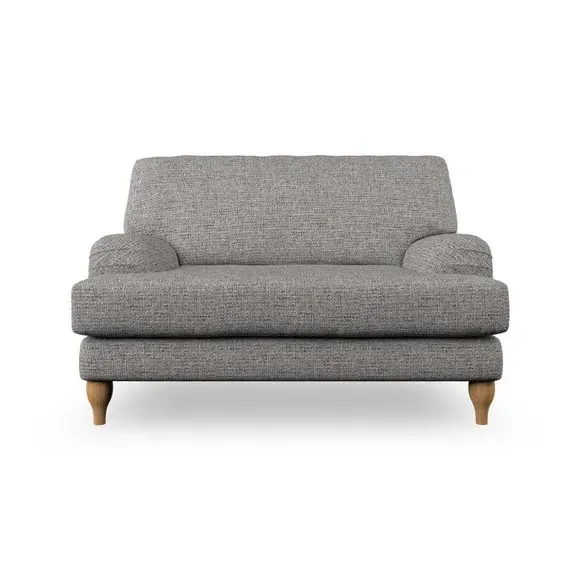 Snuggle Chair with Bandaged Arms - Charcoal