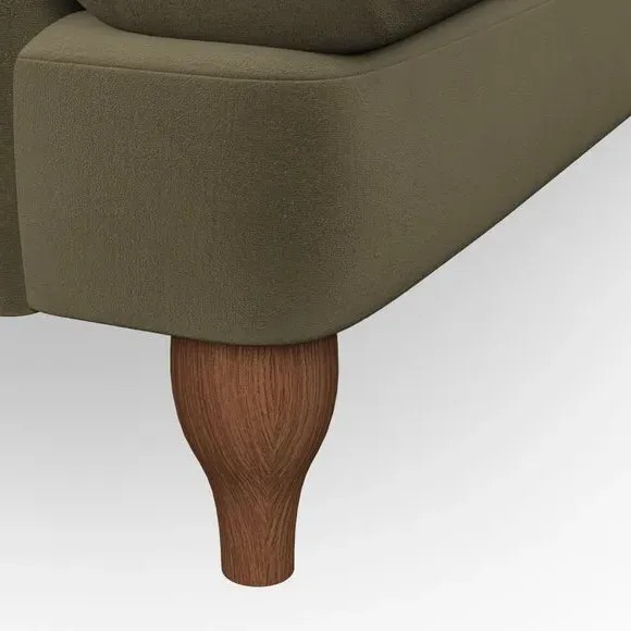 Snuggle Chair with Bandaged Arms - Olive