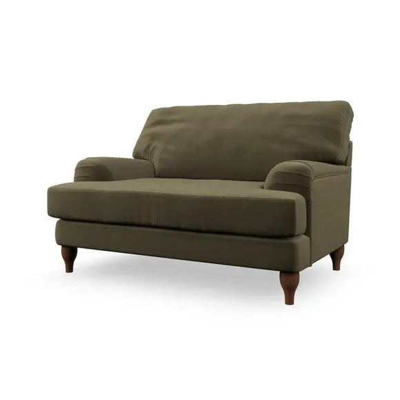 Snuggle Chair with Bandaged Arms - Olive