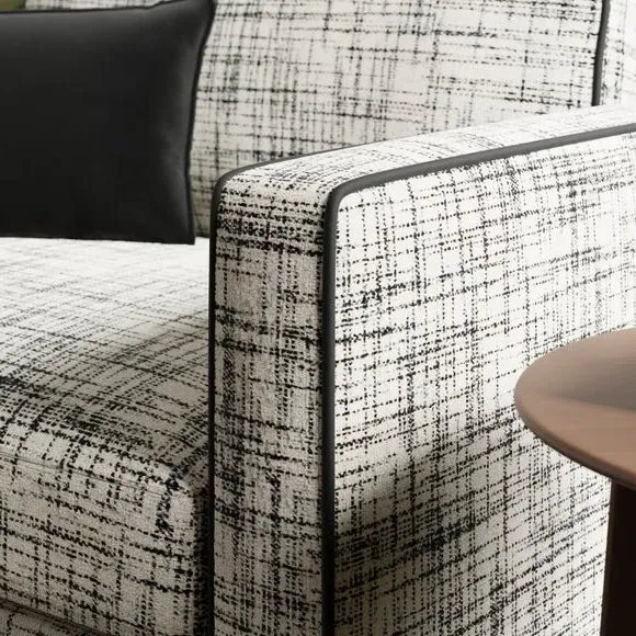 Snuggle Chair with Boucle Fabric - Multi, Boucle