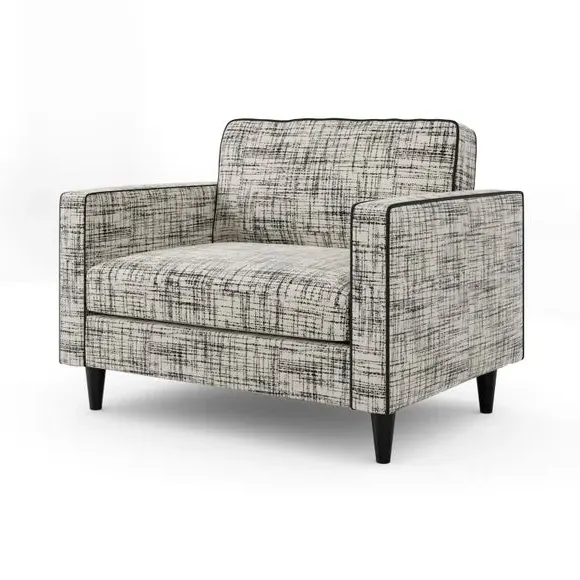 Snuggle Chair with Boucle Fabric - Multi, Boucle
