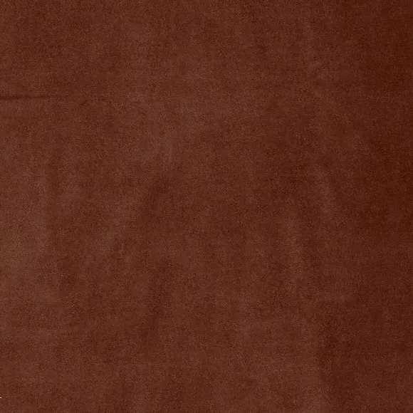 Snuggle Chair with Curved Arms - Chestnut, Velvet
