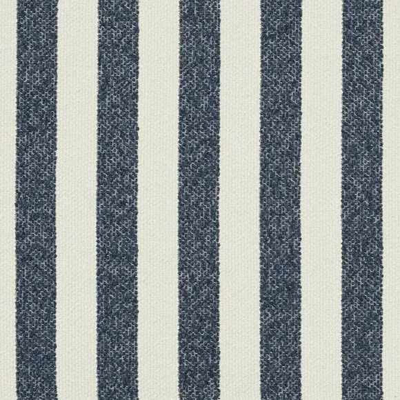 Snuggle Chair with Curved Arms - Navy, Boucle