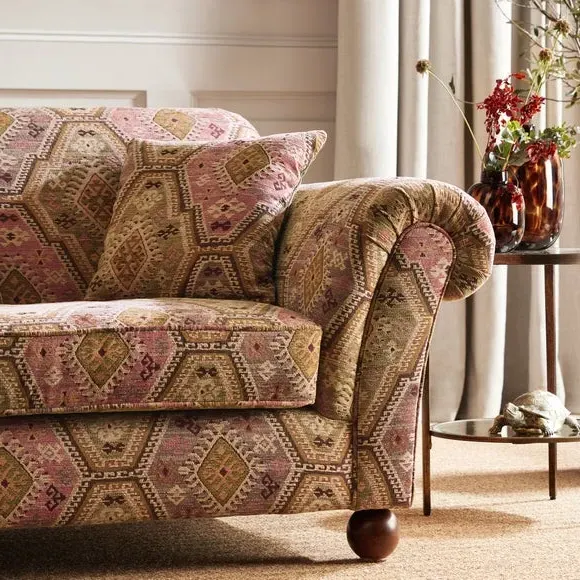 Snuggle Chair with Cushions - Green, Chenille