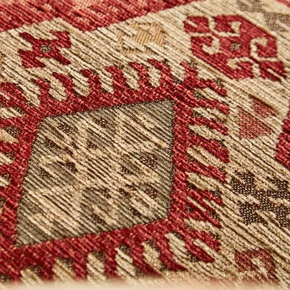 Snuggle Chair with Cushions - Tan, Faux Leather