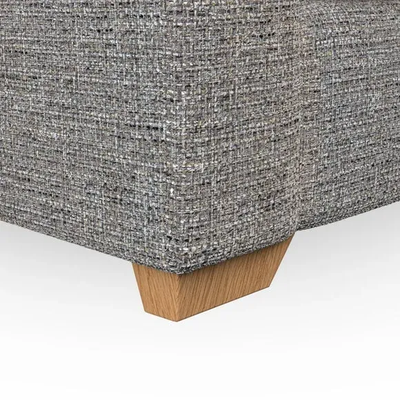 Snuggle Chair with Flared Arms - Charcoal