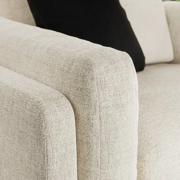 Snuggle Chair with Foam Filling - Natural, Woven