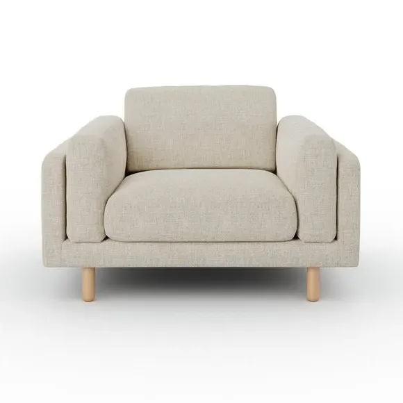 Snuggle Chair with Foam Filling - Natural, Woven