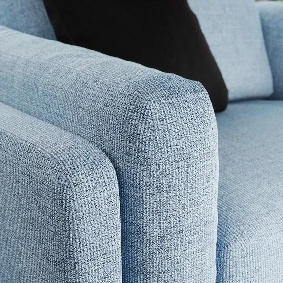 Snuggle Chair with Foam Filling - Navy, Woven