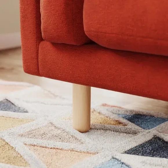 Snuggle Chair with Foam Filling - Russet, Chenille