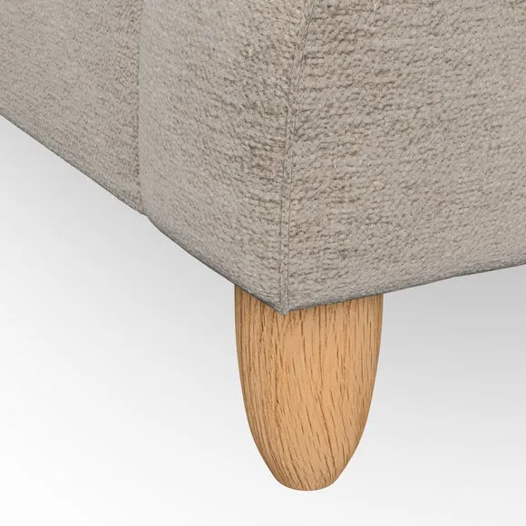 Snuggle Chair with High Back - Mushroom, Chenille