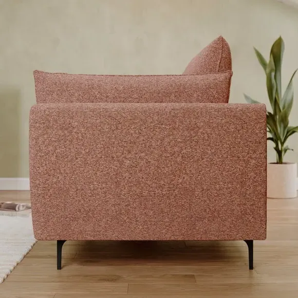 Snuggle Chair with Knife Edge Cushions - Chenille