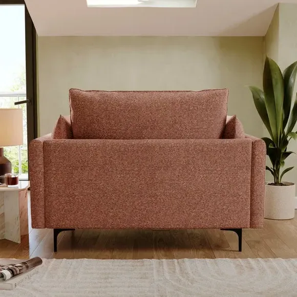 Snuggle Chair with Knife Edge Cushions - Chenille