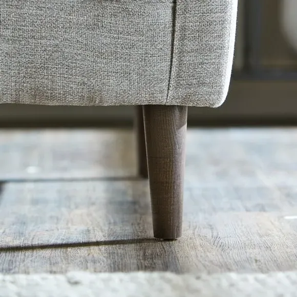 Snuggle Chair with Pillow Arms - Natural, Polyester