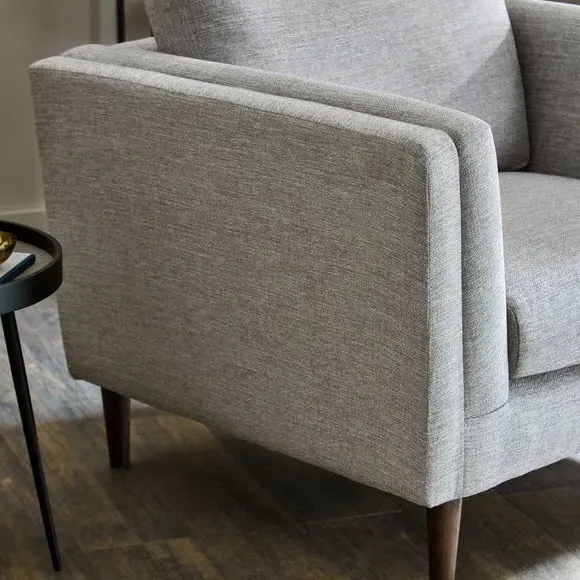 Snuggle Chair with Pillow Arms - Natural, Polyester
