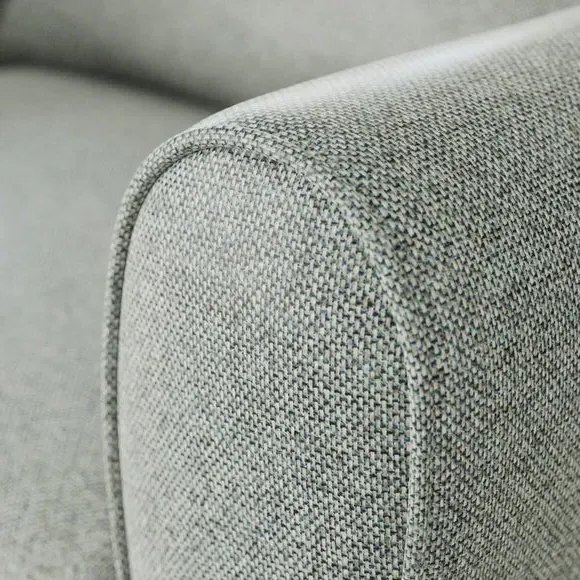 Snuggle Chair with Roll Arms - Blue, Fabric
