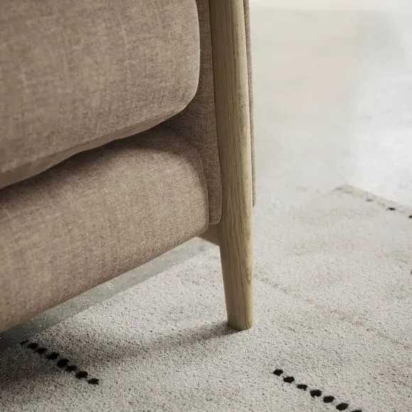 Snuggle Chair with Roll Arms - Clay, Chenille