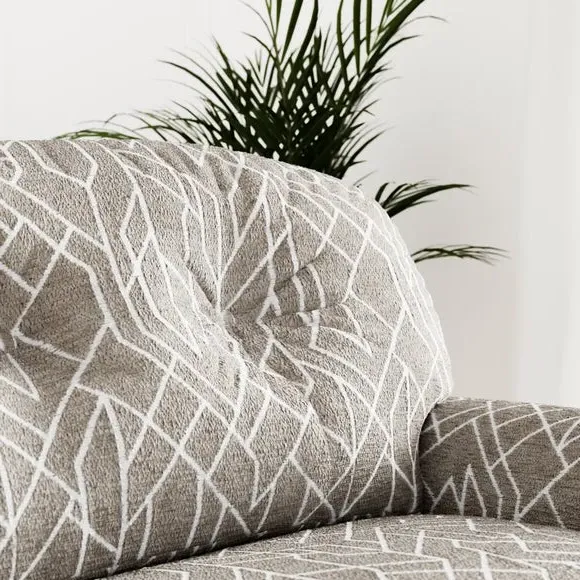Snuggle Chair with Wooden Legs - Natural, Chenille