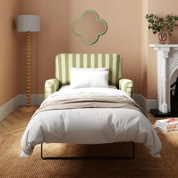 Snuggle Sofa Bed with Storage - Olive, Woven image