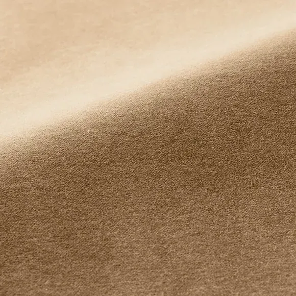 Snuggle Sofa with Square Arms - Honey, Velvet