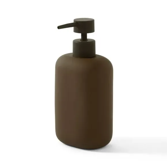 Soap Dispenser - Chocolate, Ceramic