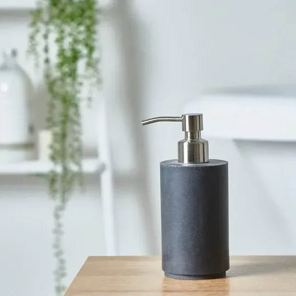 Soap Dispenser with Pump - Grey, Resin image