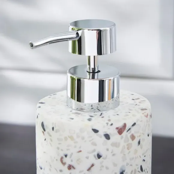 Soap Dispenser with Pump - Natural, Terrazzo