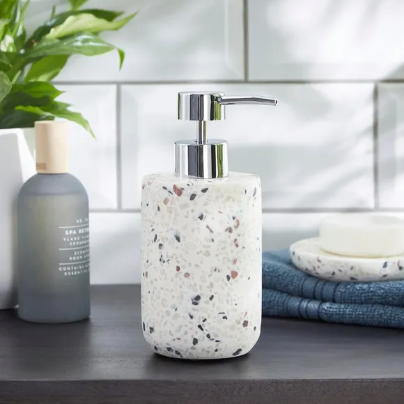 Soap Dispenser with Pump - Natural, Terrazzo image