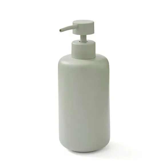 Soap Dispenser with Pump - Sage, Ceramic