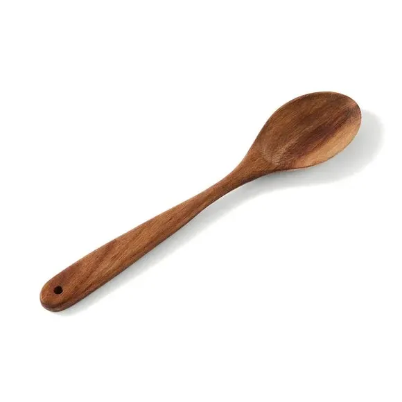 Solid Wooden Spoon - Natural, Acacia Wood