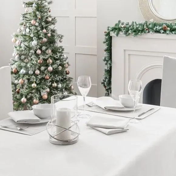 Sparkle Tablecloth - Silver image