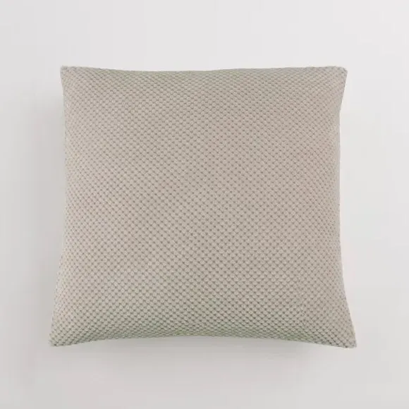 Spot Cushion Cover with Dotted Texture - Cream image