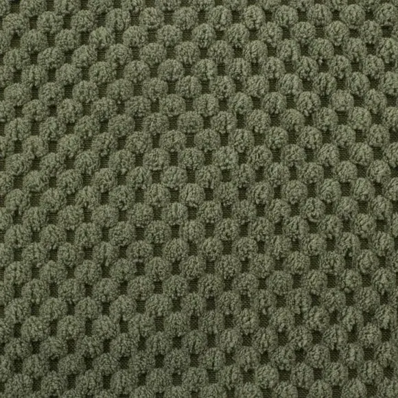 Spot Cushion Cover with Dotted Texture - Olive