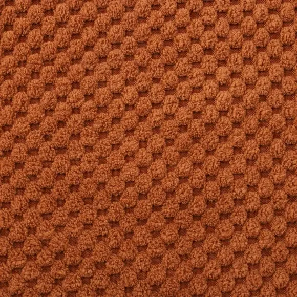 Spot Cushion Cover with Dotted Texture - Orange