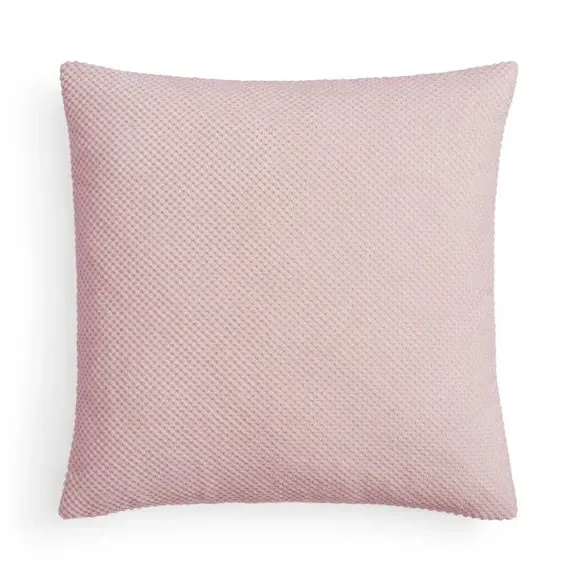 Spot Cushion with Dotted Texture - Blush