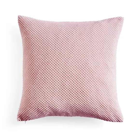 Spot Cushion with Dotted Texture - Blush image