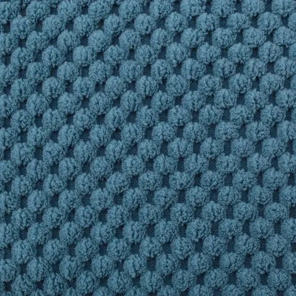 Spot Cushion with Dotted Texture - Denim
